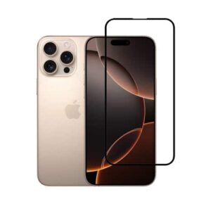 Mica 9D Iphone 16 Pro Max - Protector de pantalla cristal templado ultra HD