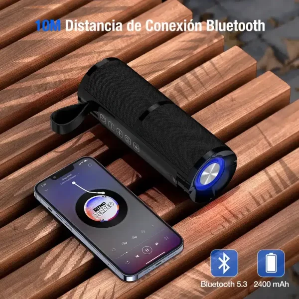 Bocina bluetooth Portátil BOC060 1HORA - Imagen 3