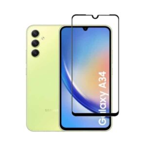 Mica 9D Samsung A34 - Protector de pantalla cristal templado ultra HD