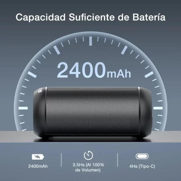 Bocinas Portatil Bluetooth boc242 1HORA - Imagen 4