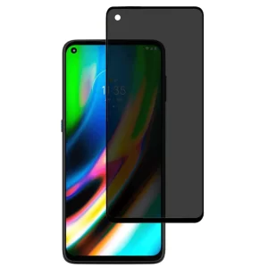 Privacidad 9D Moto G9 Plus - Cristal templado Anti-espía